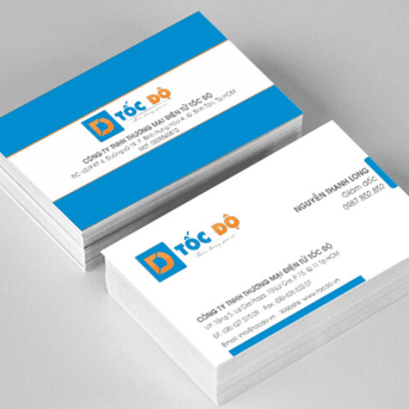 Kích thước tiêu chuẩn của card visit công ty