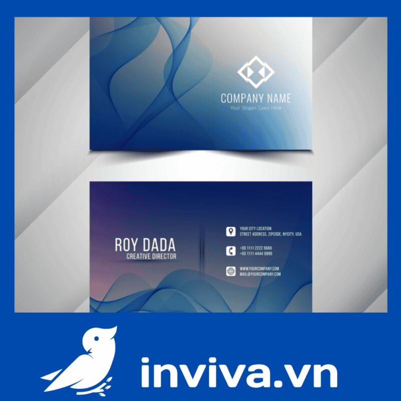 mẫu card visit, danh thiếp, name card corporate