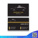 Name card, danh thiếp, card visit taxi