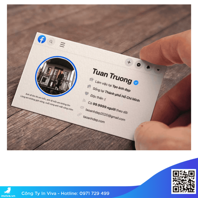 Name Card, Danh Thiếp, Card Visit Có Hình