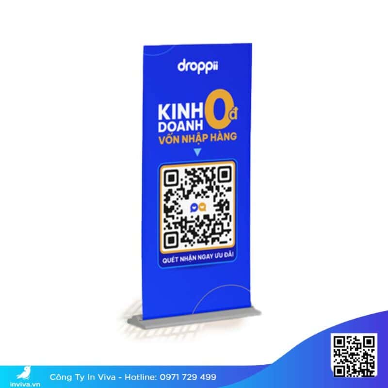 Standee QR code giá rẻ