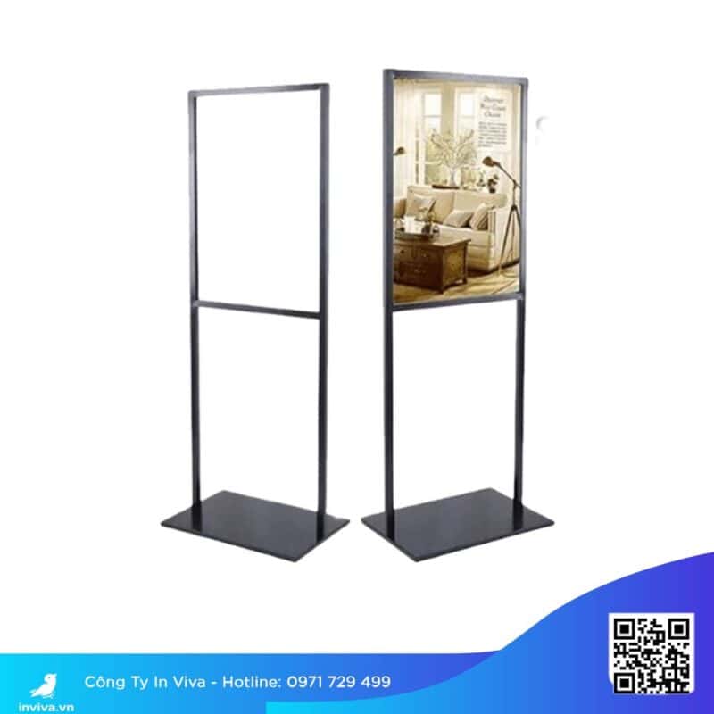 standee chân đứng ngoài trời chất lượng