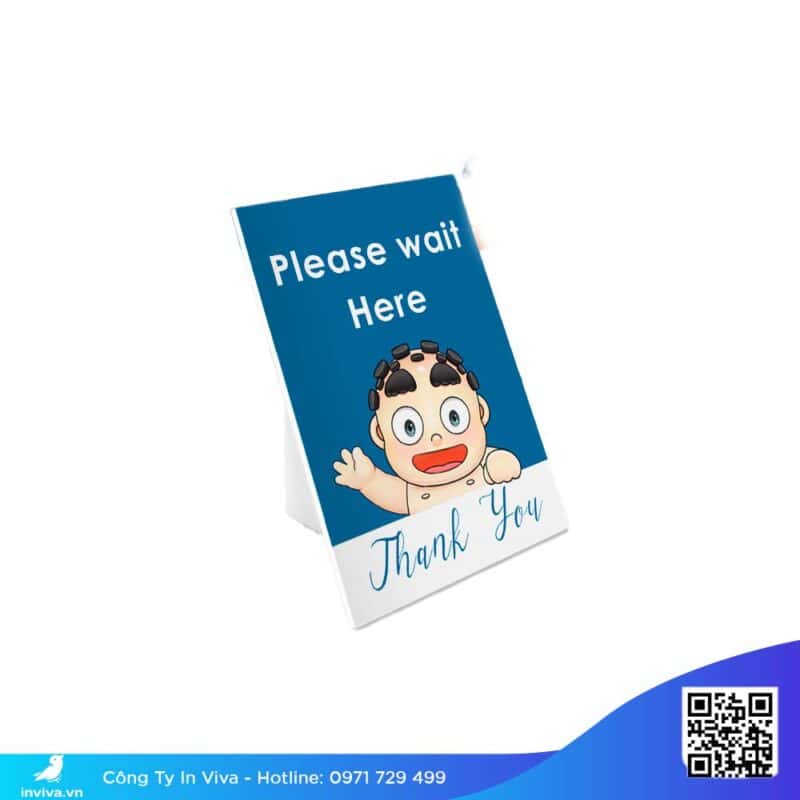 standee để bàn a5 chất lượng