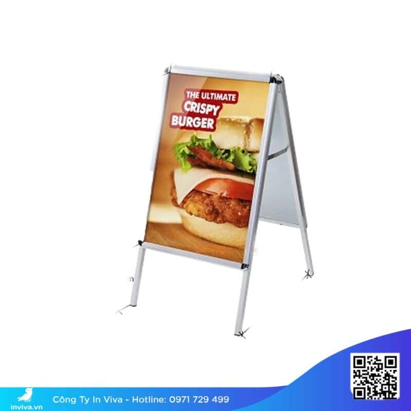 Standee 2 mặt chữ A chất lượng