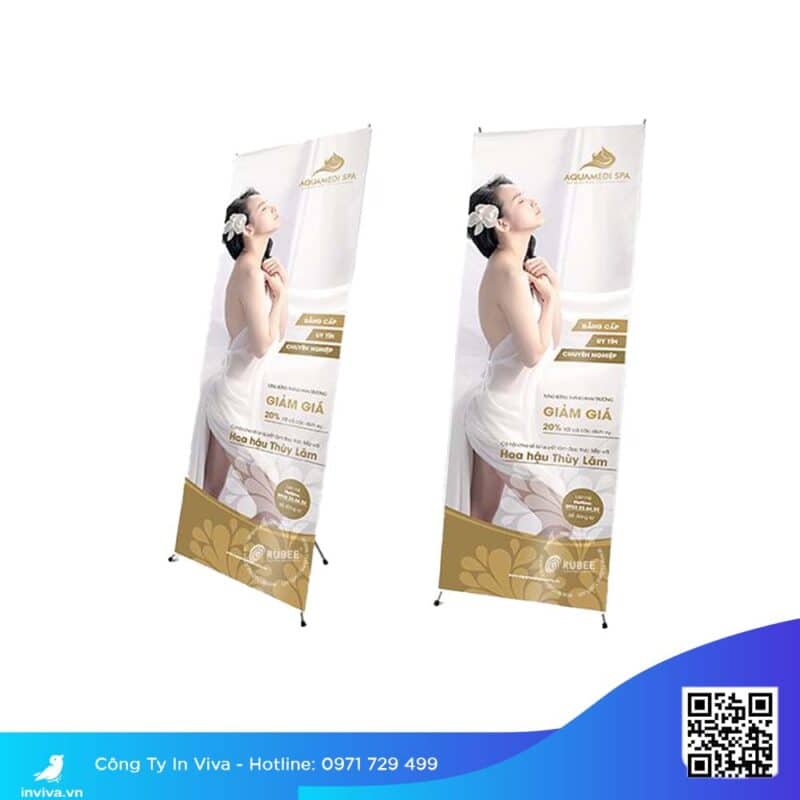 Thiết kế standee spa sáng tạo