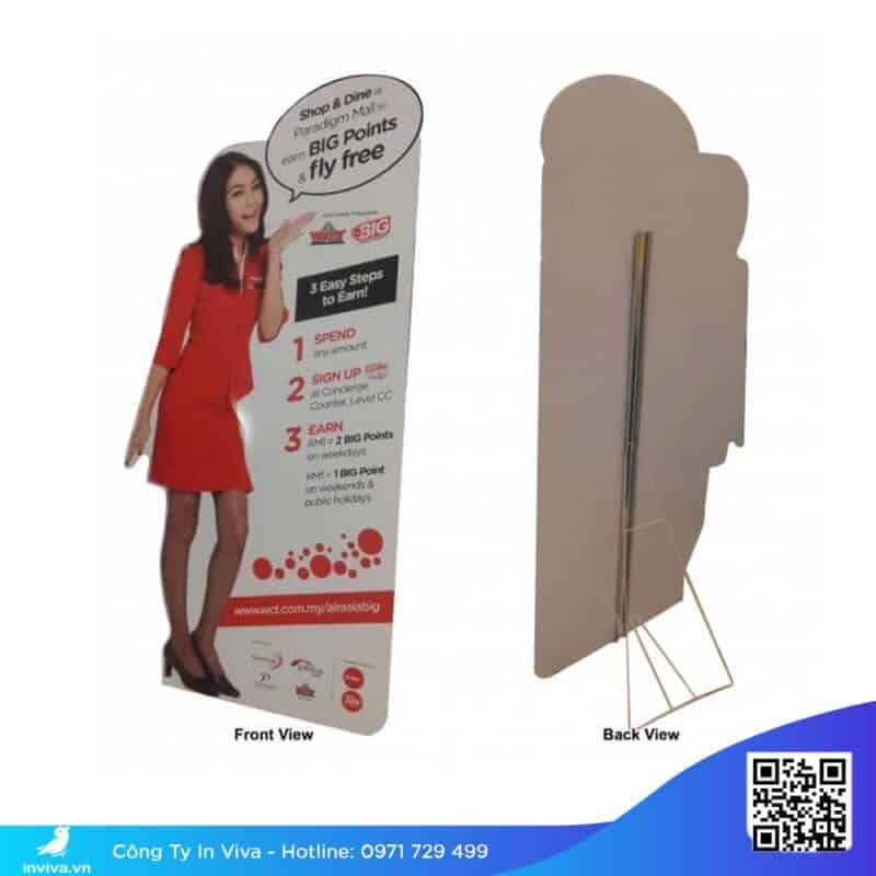 Làm standee hình người hà nội