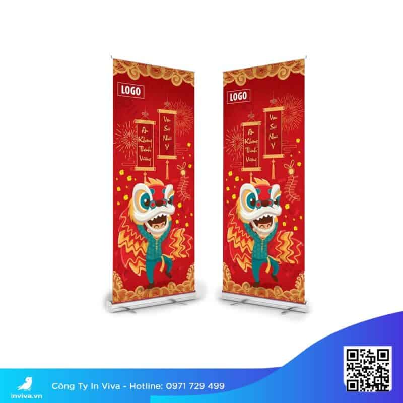 Nhận in Standee Tết giá rẻ