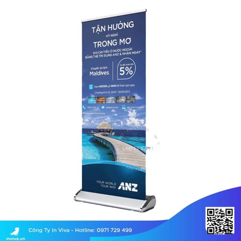 Standee quảng cáo thiết kế đẹp