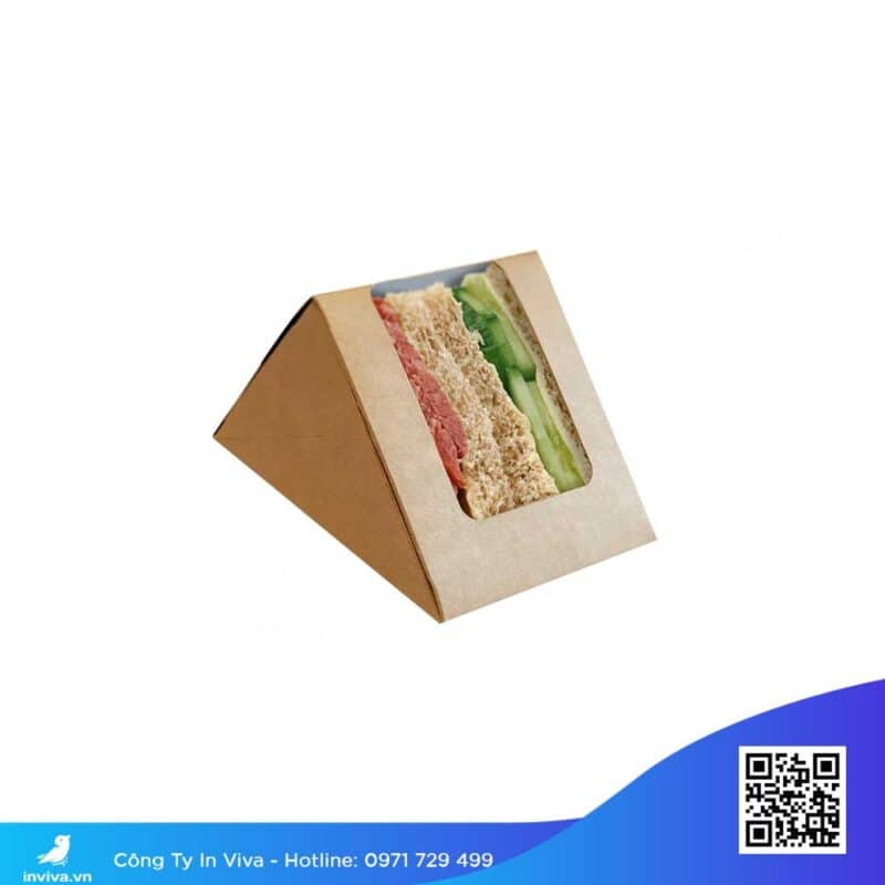 Hộp-Bánh-Sandwich-bằng-giấy-kraft