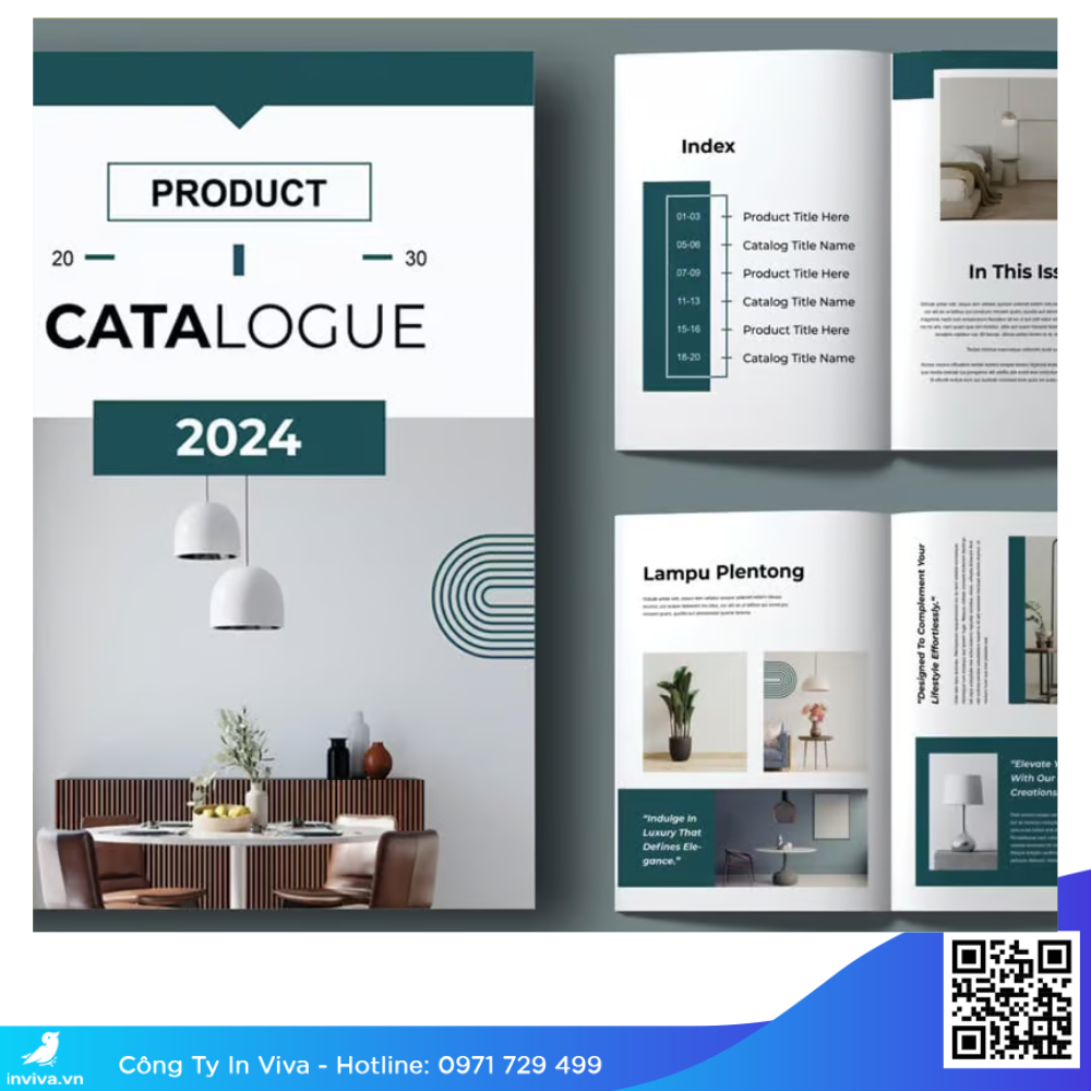 Layout design catalogue