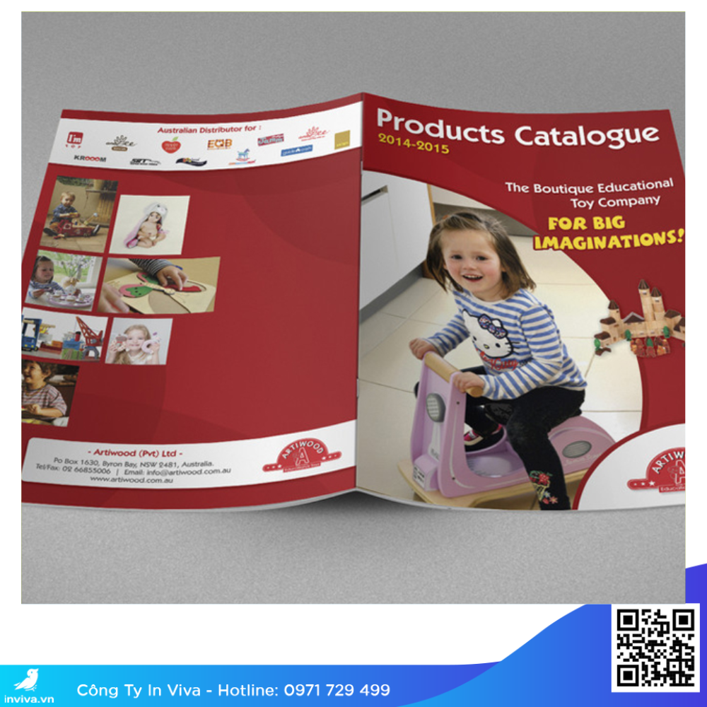 Giấy in catalogue Couche