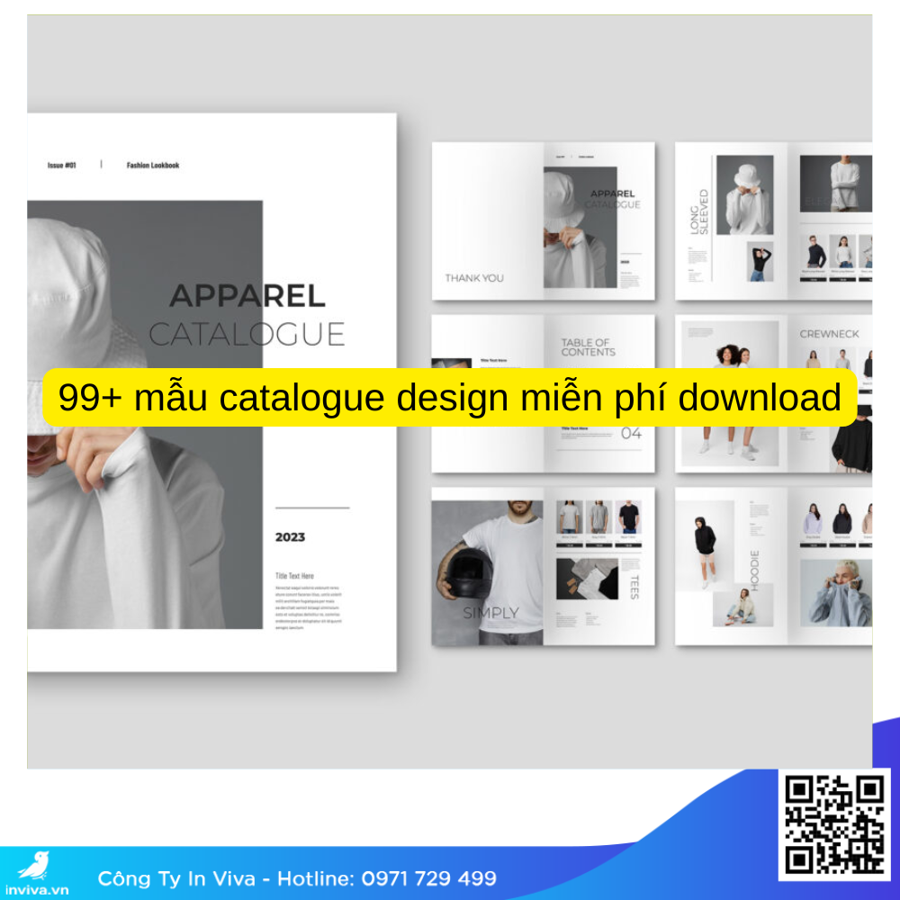 99+ mẫu catalogue design miễn phí download