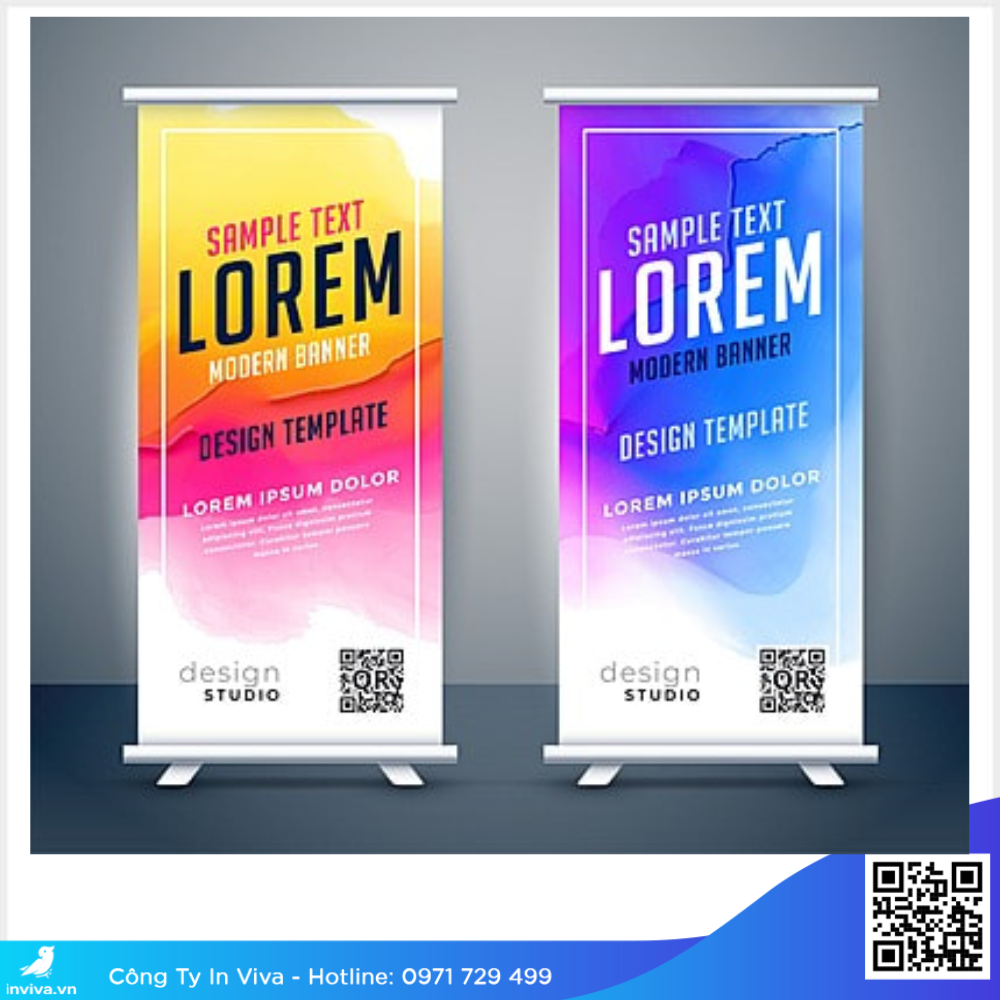 Standee mockup psd