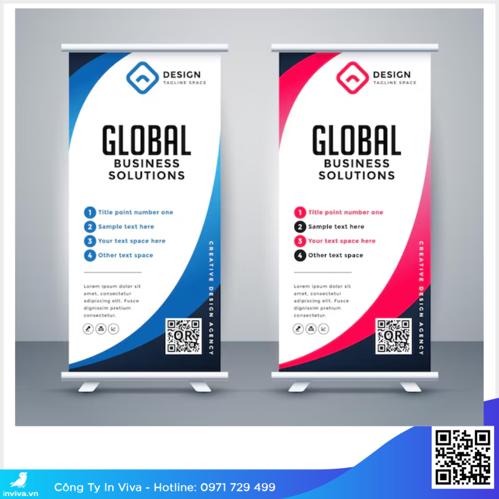 Standee mockup psd