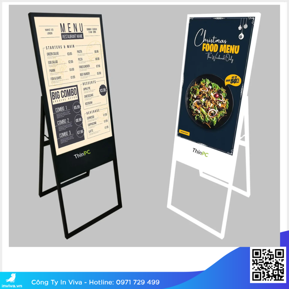 Standee mockup psd free download