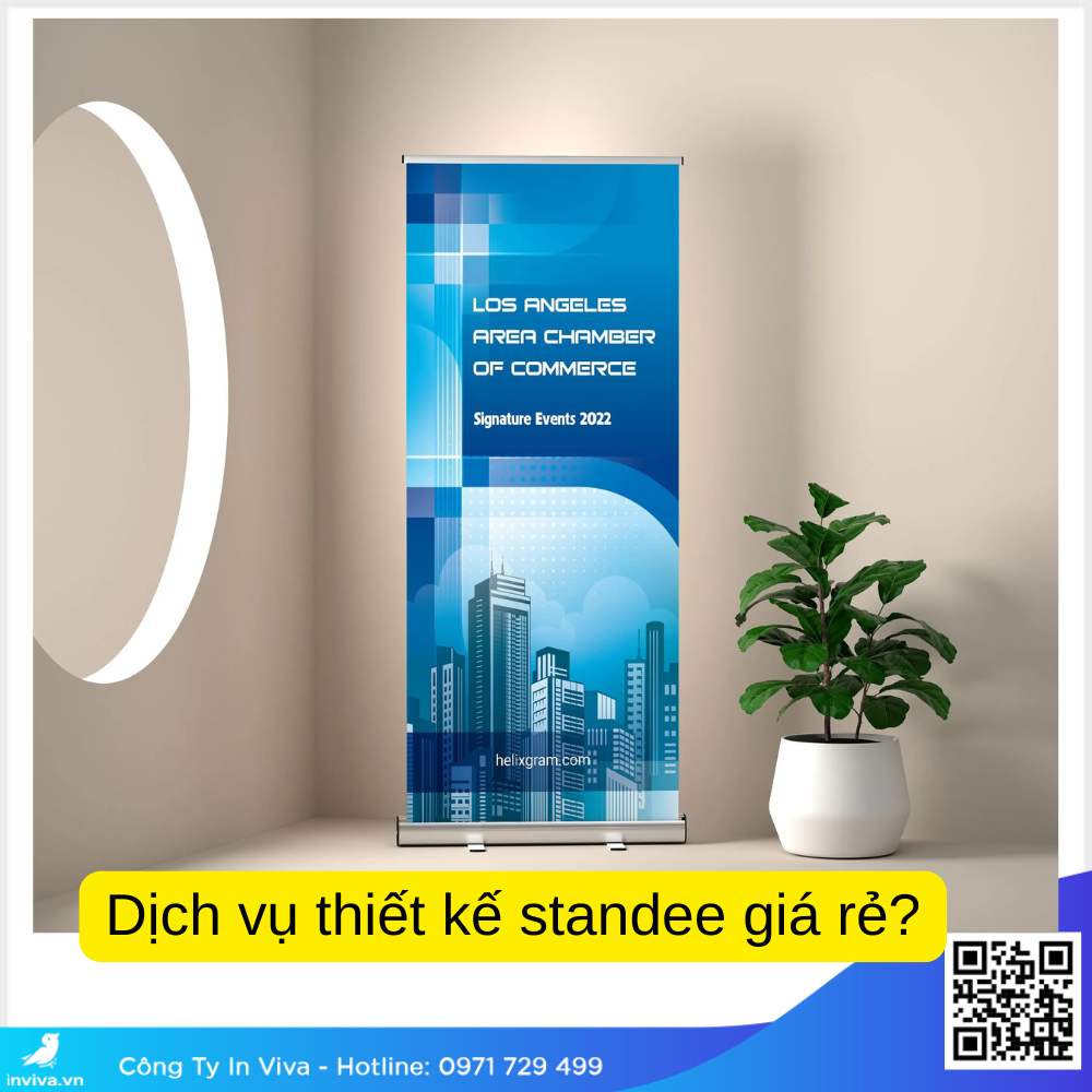 Tự thiết kế standee online?