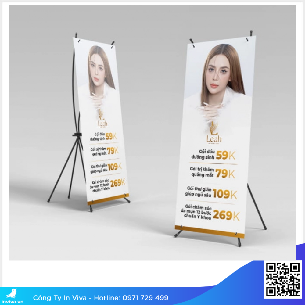 Mockup standee 60x160