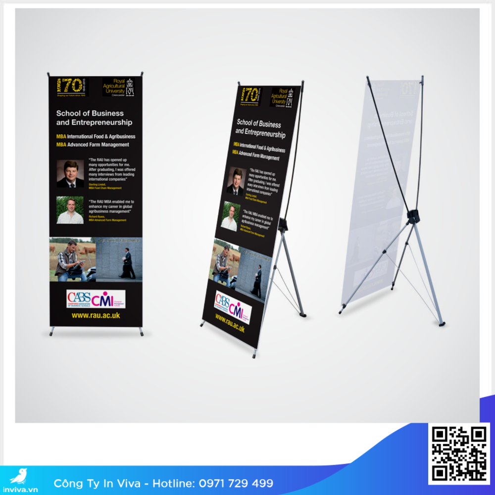 Mockup standee 60x160