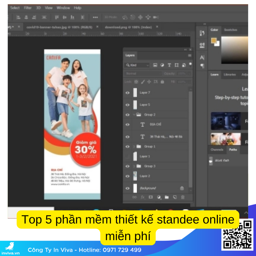 Top 5 phần mềm thiết kế standee online miễn phí