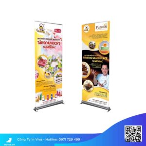 mẫu standee sự kiện