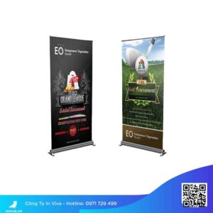 mẫu standee sự kiện giá rẻ