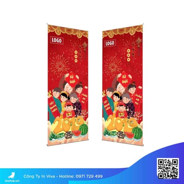 Standee Tất niên thiết kế theo yêu cầu