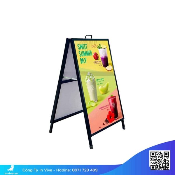 Standee khung sắt cao cấp