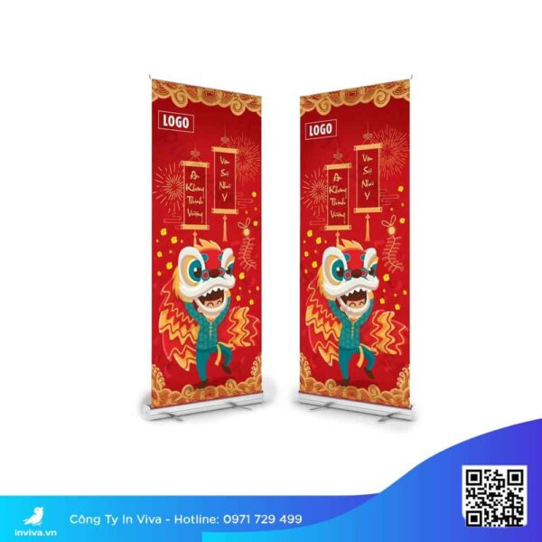 Nhận in Standee Tết giá rẻ