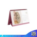 Lịch in Hà Nội để bàn chữ A lò xo