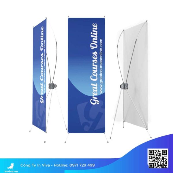 Mua chân standee chữ x chất lượng