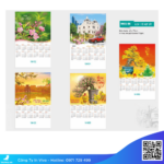 Lịch nẹp thiếc