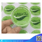 In decal stickers, logo giá rẻ