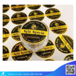 decal/ tem nhãn/ sticker/ nhãn dán nhũ vàng