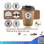 Địa chỉ in dán nhãn ly uy tín, giá rẻ