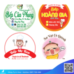 decal/ tem nhãn/ sticker/ nhãn dán Quận 10