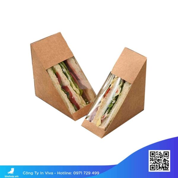 Hộp-Giấy-Đựng-Sandwich-màu-nâu-có-cửa-sổ