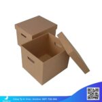 Hộp giấy hình chữ nhật văn phòngHộp giấy hình chữ nhật nắp trượt