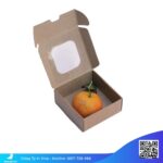 Hộp giấy nhỏ cửa sổ nhựa trong