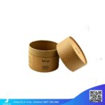 Hộp giấy nhỏ trònHộp giấy nhỏ có nơ và cửa sổ nhựa trong