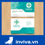 mẫu name card bác sĩ chuyên nghiệp và hiện đại