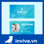 Card visit phòng khám và bệnh viện đa khoa tư nhân