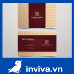 Mẫu Card Visit khách sạn đẹp