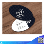 Mẫu danh thiếp oval đẹp, in ấn giá rẻ tại Hcm