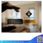 In card visit nhựa chuẩn ISO, ASTM