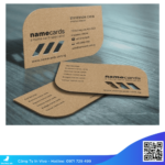 Bộ sưu tập mẫu name card giấy Kfrat, giấy tái chế đẹp