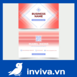 Name card, danh thiếp, card visit cá nhân