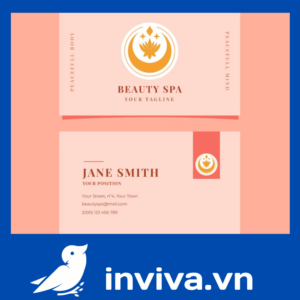 Card visita spa, làm đẹp