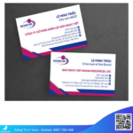 In card visit quận 8 với các mẫu in chất lượng