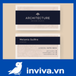 Những mẫu card visit kiến trúc gây ấn tượng trong lĩnh vực