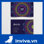 mẫu card visit phun xăm thẩm mỹ thu hút, gây ấn tượng